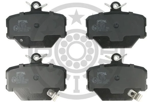 KLOCKI HAMULCOWE SMART CABRIO (450), CITY-COUPE (450), CROSSBLADE (450), FORTWO CABRIO (450) 98-12 PRZOD SZT OPTIMAL BP10329 (фото 1)
