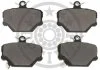 KLOCKI HAMULCOWE SMART CABRIO (450), CITY-COUPE (450), CROSSBLADE (450), FORTWO CABRIO (450) 98-12 PRZOD SZT OPTIMAL BP10329 (фото 2)