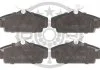 KLOCKI HAMULCOWE NISSAN ALMERA MK II (N16), PRIMERA (P11), PRIMERA HATCHBACK (P11), PRIMERA 96-06 PRZOD SZT OPTIMAL BP10328 (фото 1)