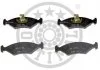 KLOCKI HAMULCOWE FORD COURIER BOX (J5_, J3_), COURIER BOX (JV_), FIESTA MK IV (JA_, JB_), PU 95-03 PRZOD SZT OPTIMAL BP10107 (фото 1)