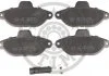 KLOCKI HAMULCOWE FIAT PUNTO (176_), PUNTO (188_), PUNTO CONVERTIBLE (176_), PUNTO VAN (176_) 93-10 PRZOD SZT OPTIMAL BP09898 (фото 1)