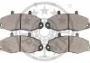 KLOCKI HAMULCOWE FORD TRANSIT BUS (E_ _), TRANSIT PLATFORM/CHASSIS (E_ _), TRANSIT TOURNEO, 91-00 PRZOD SZT OPTIMAL BP09769 (фото 2)