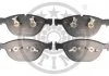 KLOCKI HAMULCOWE BMW 5 (E60), 5 TOURING (E61), 6 (E63), 6 CONVERTIBLE (E64) JAGUAR XK CONVE 04-14 PRZOD SZT OPTIMAL BP12596 (фото 1)