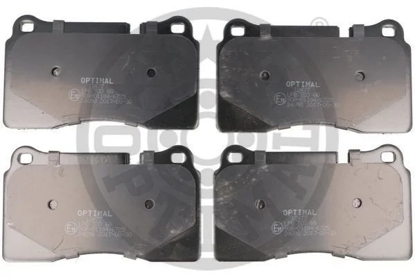 KLOCKI HAMULCOWE AUDI A3 SPORTBACK (8PA), TT (8J3), TT ROADSTER (8J9) SEAT LEON (5F1), LEON 02-14 PRZOD SZT OPTIMAL BP12477 (фото 1)