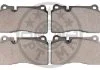 KLOCKI HAMULCOWE AUDI A3 SPORTBACK (8PA), TT (8J3), TT ROADSTER (8J9) SEAT LEON (5F1), LEON 02-14 PRZOD SZT OPTIMAL BP12477 (фото 2)