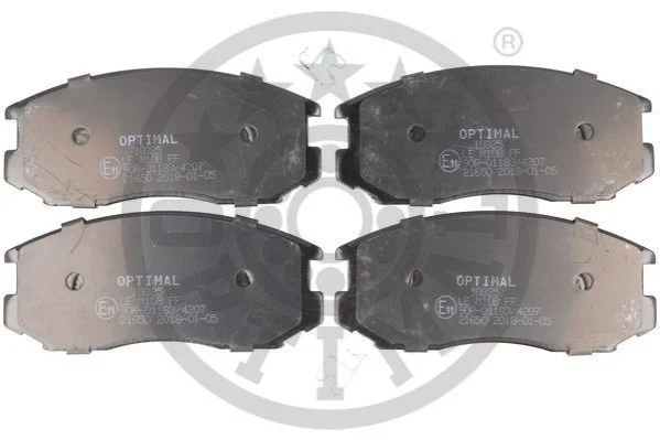 KLOCKI HAMULCOWE DAIHATSU EXTOL MPV (S22_, S23_), TERIOS (J1_), TERIOS (J2_) MITSUBISHI COL 89-11 PRZOD SZT OPTIMAL BP10325 (фото 1)