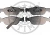 KLOCKI HAMULCOWE FIAT BRAVA (182_), BRAVO I (182_), MAREA (185_), MAREA WEEKEND (185_) LANC 93-02 PRZOD SZT OPTIMAL BP10072 (фото 1)