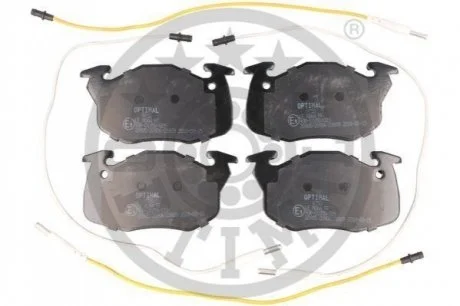 KLOCKI HAMULCOWE CITROËN AX (ZA-_), C15 BOX (VD_), ZX (N2), ZX ESTATE (N2) PEUGEOT 306 (7B, 87-05 PRZOD SZT OPTIMAL BP09750