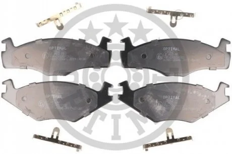 KLOCKI HAMULCOWE SEAT CORDOBA (6K1, 6K2), CORDOBA VARIO (6K5), IBIZA MK II (6K1), TOLEDO (73-02 PRZOD SZT OPTIMAL BP09362