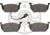 KLOCKI HAMULCOWE AUDI A3 (8V1, 8VK), A3 CONVERTIBLE (8V7, 8VE), A3 LIMOUSINE (8VS, 8VM), A3 12> PRZOD SZT OPTIMAL BP12706 (фото 2)