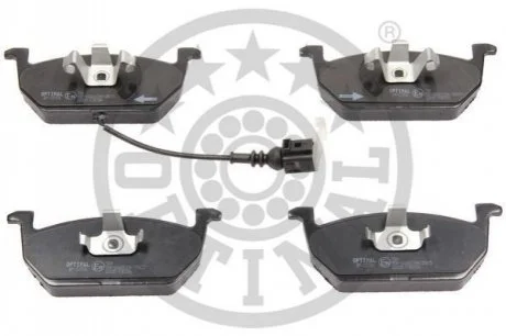 KLOCKI HAMULCOWE AUDI A3 (8V1, 8VK), A3 CONVERTIBLE (8V7, 8VE), A3 LIMOUSINE (8VS, 8VM), A3 12> PRZOD SZT OPTIMAL BP12706