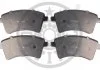 KLOCKI HAMULCOWE RENAULT KANGOO / GRAND KANGOO (KW0/1_), KANGOO BE BOP (KW0/1_), KANGOO EXPR 08> PRZOD SZT OPTIMAL BP12462 (фото 1)