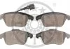 KLOCKI HAMULCOWE AUDI Q3 (8UB 8UG) SEAT ALHAMBRA (710 711) VW SHARAN (7N1 7N2) TIGUAN (5N) 07-12 PRZOD SZT OPTIMAL BP12440 (фото 2)