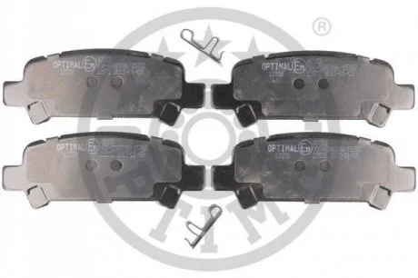 KLOCKI HAMULCOWE SUBARU FORESTER (SF_), FORESTER (SG_), IMPREZA COUPE (GFC), IMPREZA ESTATE 94-09 TYL SZT OPTIMAL BP12358