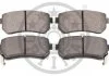 KLOCKI HAMULCOWE HYUNDAI ACCENT III (MC), ACCENT III SALOON (MC), I20 (PB, PBT), I30 (FD), I 04-15 TYL SZT OPTIMAL BP12354 (фото 2)