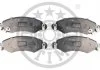 KLOCKI HAMULCOWE OPEL AGILA (A) (H00) SUBARU JUSTY III (G3X) SUZUKI IGNIS II (MH), WAGON R 00-08 PRZOD SZT OPTIMAL BP12082 (фото 1)