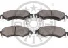 KLOCKI HAMULCOWE OPEL AGILA (A) (H00) SUBARU JUSTY III (G3X) SUZUKI IGNIS II (MH), WAGON R 00-08 PRZOD SZT OPTIMAL BP12082 (фото 2)
