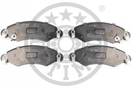 KLOCKI HAMULCOWE OPEL AGILA (A) (H00) SUBARU JUSTY III (G3X) SUZUKI IGNIS II (MH), WAGON R 00-08 PRZOD SZT OPTIMAL BP12082