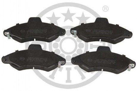 KLOCKI HAMULCOWE FORD ESCORT 91 EXPRESS (AVF), ESCORT 95 BOX (AVL), ESCORT CLASSIC (AAL, A 90-01 PRZOD SZT OPTIMAL BP10207