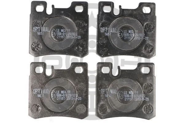 KLOCKI HAMULCOWE MERCEDES-BENZ 190 (W201), CABRIOLET (A124), C-CLASS (W202), C-CLASS T-MODEL 85-02 TYL SZT OPTIMAL BP09657 (фото 1)