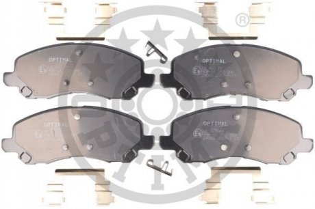 KLOCKI HAMULCOWE CHRYSLER SEBRING (JS), SEBRING CONVERTIBLE (JR), SEBRING CONVERTIBLE (JS). 01> PRZOD SZT OPTIMAL BP12577