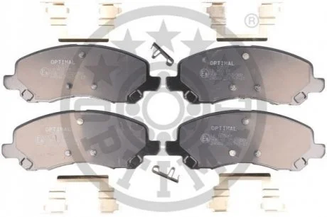 KLOCKI HAMULCOWE CHRYSLER SEBRING (JS), SEBRING CONVERTIBLE (JR), SEBRING CONVERTIBLE (JS). 01> PRZOD SZT OPTIMAL BP12577