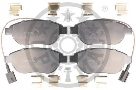 KLOCKI HAMULCOWE ABARTH 500 / 595 / 695 (312_), 500C / 595C / 695C (312_) FIAT GRANDE PUNTO 08> PRZOD SZT OPTIMAL BP12715