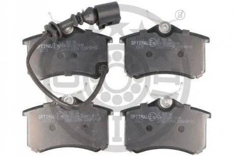 KLOCKI HAMULCOWE SEAT CORDOBA (6L2), IBIZA MK III (6L1) VW LUPO (6X1, 6E1), POLO (9N_), POL 99-09 TYL SZT OPTIMAL BP12175
