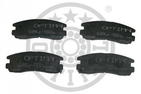 KLOCKI HAMULCOWE CHRYSLER SEBRING (JR) MITSUBISHI 3000 GT COUPE (Z1_A), CHALLENGER / SHOGUN 87-07 TYL SZT OPTIMAL BP09594