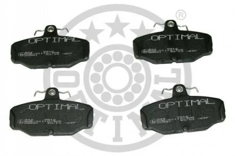 KLOCKI HAMULCOWE AC ACE, ACECA, COBRA MK IV (291N) FORD ESCORT MK VI (AAL, ABL), ESCORT MK 81-04 TYL SZT OPTIMAL BP09512