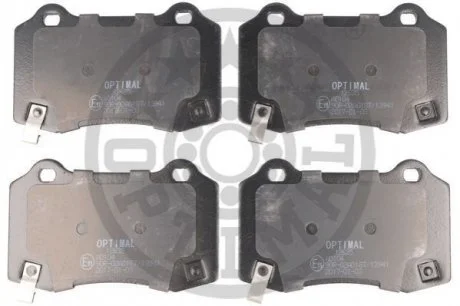 KLOCKI HAMULCOWE CADILLAC CTS, CTS COUPE, STS CHEVROLET CAMARO, CAMARO CONVERTIBLE CHRYSLE 02-16 TYL SZT OPTIMAL BP12635