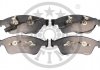 KLOCKI HAMULCOWE AUDI A6 (4F2 C6) A6 AVANT (4F5 C6) A8 (4E2 4E8) VW PHAETON (3D1 3D2 3D3 02-16 PRZOD SZT OPTIMAL BP12498 (фото 1)
