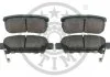 KLOCKI HAMULCOWE CHRYSLER SEBRING (JS) DODGE AVENGER, CALIBER JEEP COMPASS (MK49), PATRIOT 00-12 TYL SZT OPTIMAL BP12356 (фото 2)