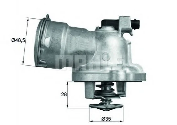 Термостат MAHLE MERCEDES C T S204/C W204/CLK A209/CLK C209/CLS C219/E T S211/E W211/GLK X204/S W221 05-15 MAHLE / KNECHT TM2887 (фото 1)
