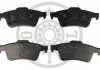 KLOCKI HAMULCOWE NISSAN PRIMERA (P12), PRIMERA ESTATE (WP12), PRIMERA HATCHBACK (P12) RENAU 01> TYL SZT OPTIMAL BP12687 (фото 1)