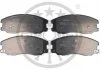 KLOCKI HAMULCOWE CHEVROLET CAPTIVA (C100, C140) OPEL ANTARA (L07) VAUXHALL ANTARA (L07) 06-15 PRZOD SZT OPTIMAL BP12362 (фото 1)