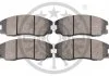KLOCKI HAMULCOWE CHEVROLET CAPTIVA (C100, C140) OPEL ANTARA (L07) VAUXHALL ANTARA (L07) 06-15 PRZOD SZT OPTIMAL BP12362 (фото 2)