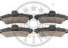 KLOCKI HAMULCOWE FORD COUGAR (EC_), MONDEO (GBP), MONDEO SALOON (GBP), MONDEO TURNIER 93-01 TYL SZT OPTIMAL BP09940 (фото 2)