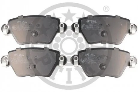 KLOCKI HAMULCOWE NISSAN KUBISTAR MPV (X76) RENAULT KANGOO (KC0/1),KANGOO EXPRESS (FC0/1) 00-09 TYL SZT OPTIMAL BP12249