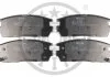 KLOCKI HAMULCOWE CHEVROLET CAPTIVA (C100, C140) OPEL ANTARA (L07) VAUXHALL ANTARA (L07) 06-15 TYL SZT OPTIMAL BP12363 (фото 1)