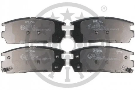 KLOCKI HAMULCOWE CHEVROLET CAPTIVA (C100, C140) OPEL ANTARA (L07) VAUXHALL ANTARA (L07) 06-15 TYL SZT OPTIMAL BP12363