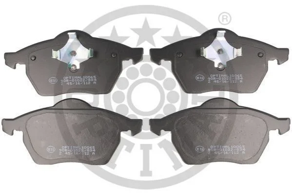 KLOCKI HAMULCOWE FORD GALAXY (WGR) SEAT ALHAMBRA (7V8, 7V9) VW SHARAN (7M8, 7M9, 7M6) 95-10 PRZOD SZT OPTIMAL BP10065 (фото 1)