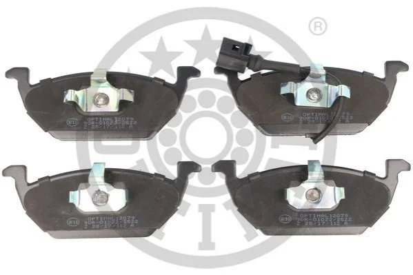 KLOCKI HAMULCOWE AUDI A2 (8Z0), A3 (8L1), A3 (8P1), A3 CONVERTIBLE (8P7), A3 SPORT 96-15 PRZOD SZT OPTIMAL BP12079 (фото 1)