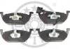 KLOCKI HAMULCOWE AUDI A2 (8Z0), A3 (8L1), A3 (8P1), A3 CONVERTIBLE (8P7), A3 SPORT 96-15 PRZOD SZT OPTIMAL BP12079 (фото 1)