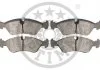 KLOCKI HAMULCOWE OPEL ASTRA F (T92), ASTRA F CLASSIC ESTATE (T92), ASTRA F CLASSIC 89-05 PRZOD SZT OPTIMAL BP10149 (фото 2)