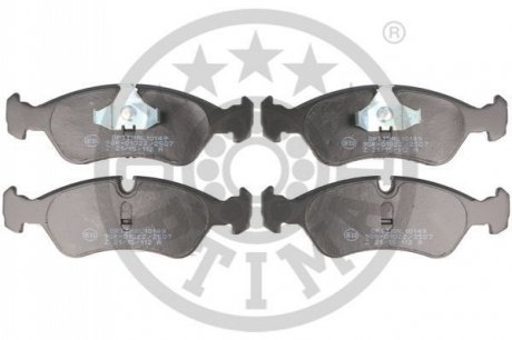 KLOCKI HAMULCOWE OPEL ASTRA F (T92), ASTRA F CLASSIC ESTATE (T92), ASTRA F CLASSIC 89-05 PRZOD SZT OPTIMAL BP10149