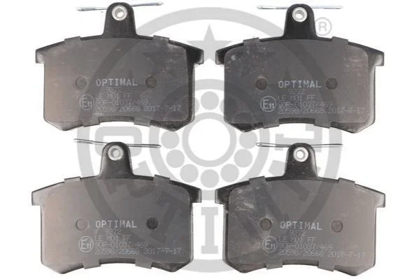 KLOCKI HAMULCOWE ALFA ROMEO 164 FIAT CROMA (154) LANCIA THEMA (834), THEMA SW (834) 84-98 TYL SZT OPTIMAL BP09272 (фото 1)