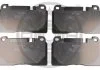 KLOCKI HAMULCOWE AUDI A6 (4G2 4GC C7) A6 AVANT (4G5 4GD C7) A7 SPORTBACK (4GA 4GF) 08> PRZOD SZT OPTIMAL BP12619 (фото 1)