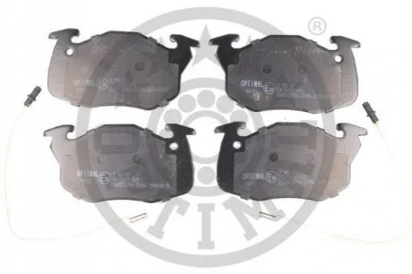 KLOCKI HAMULCOWE DALLAS FUN PEUGEOT 205 (741A/C), 205 CONVERTIBLE (741B, 20D) 77-97 PRZOD SZT OPTIMAL BP09415