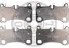 KLOCKI HAMULCOWE AUDI Q7 (4LB) PORSCHE CAYENNE (9PA) VW TOUAREG (7LA, 7L6, 7L7) 02-15 TYL SZT OPTIMAL BP12444 (фото 1)